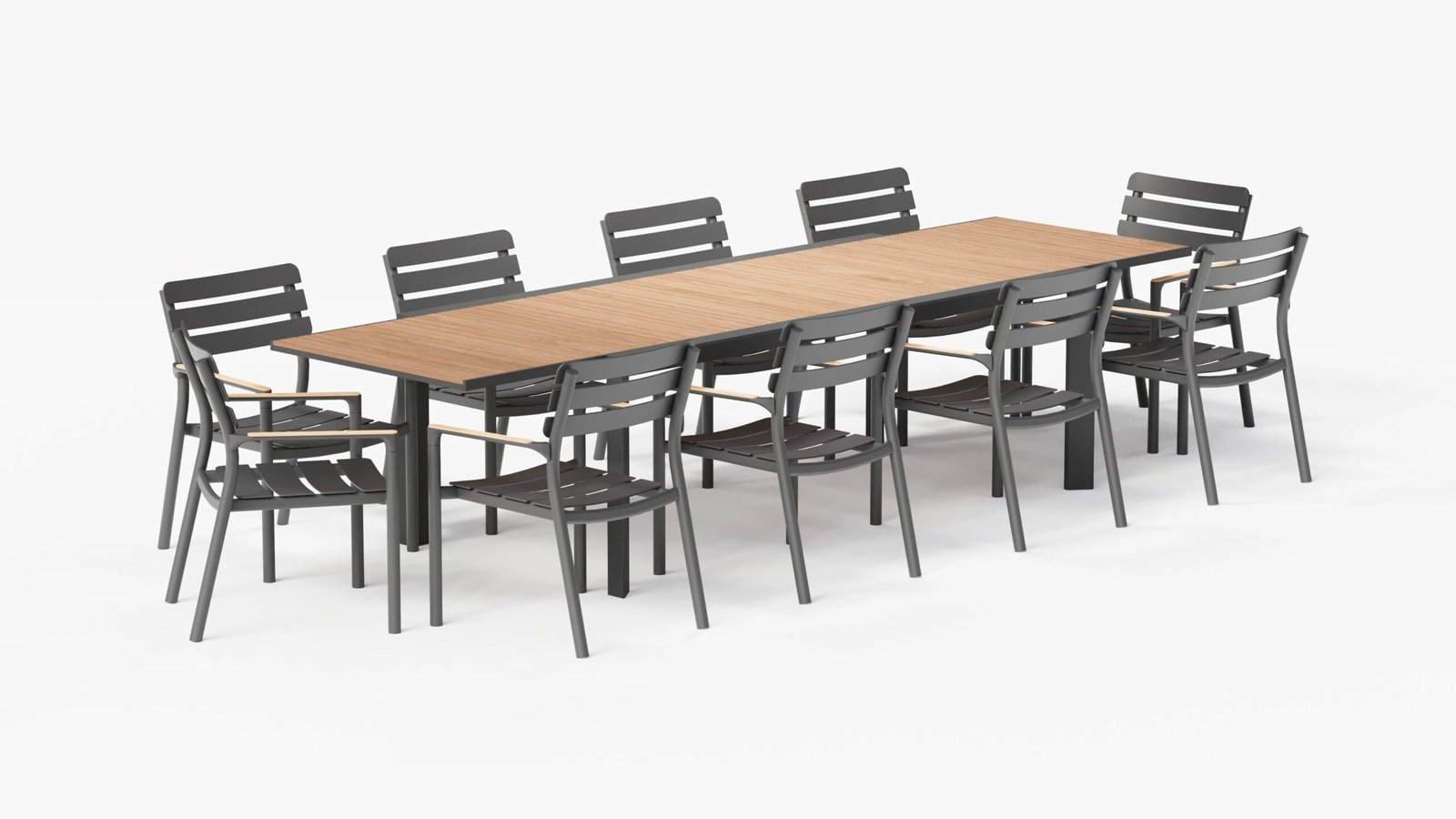 Outdoor Dining Table with Chairs