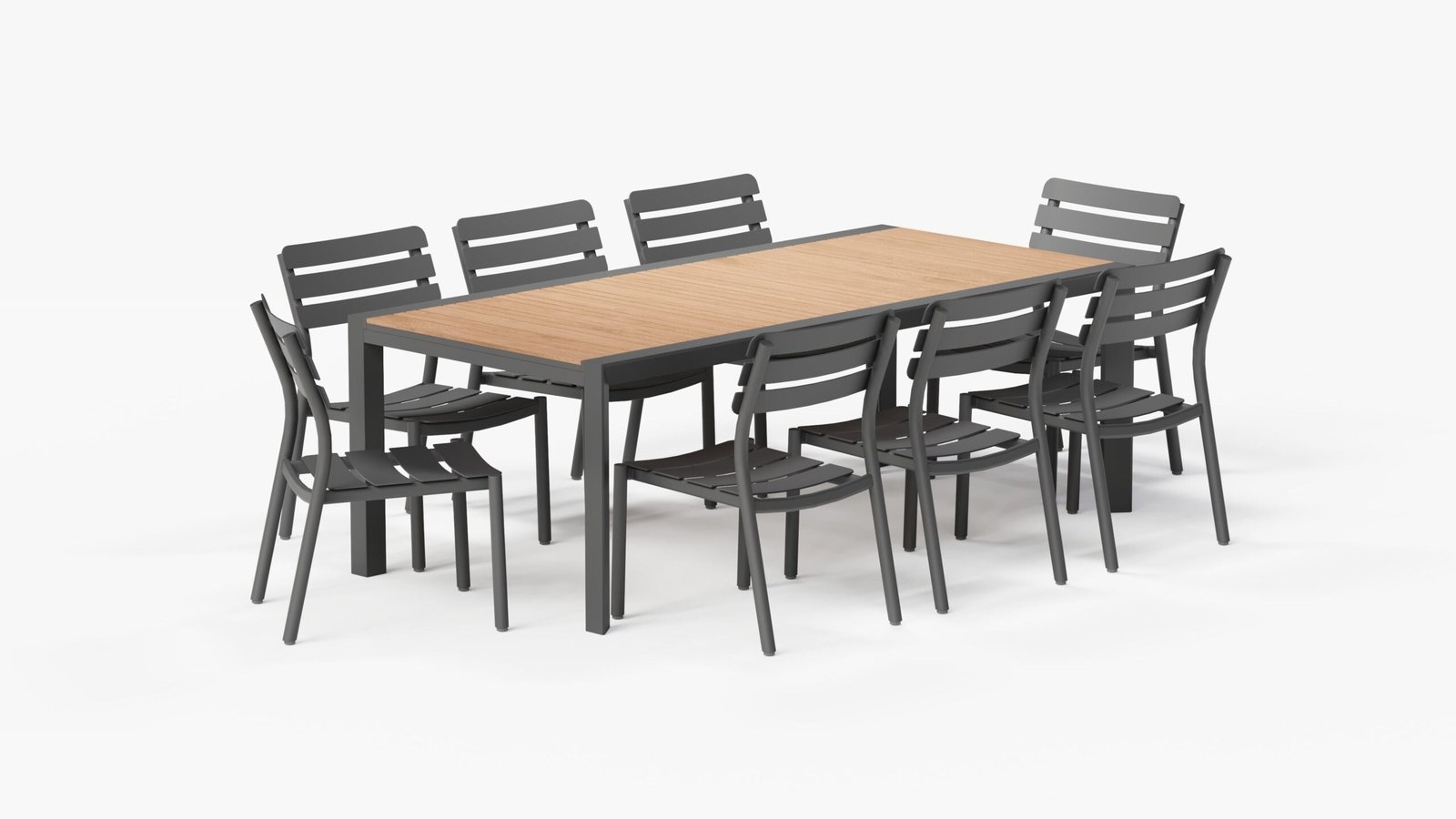 Minimal Outdoor Dining Table