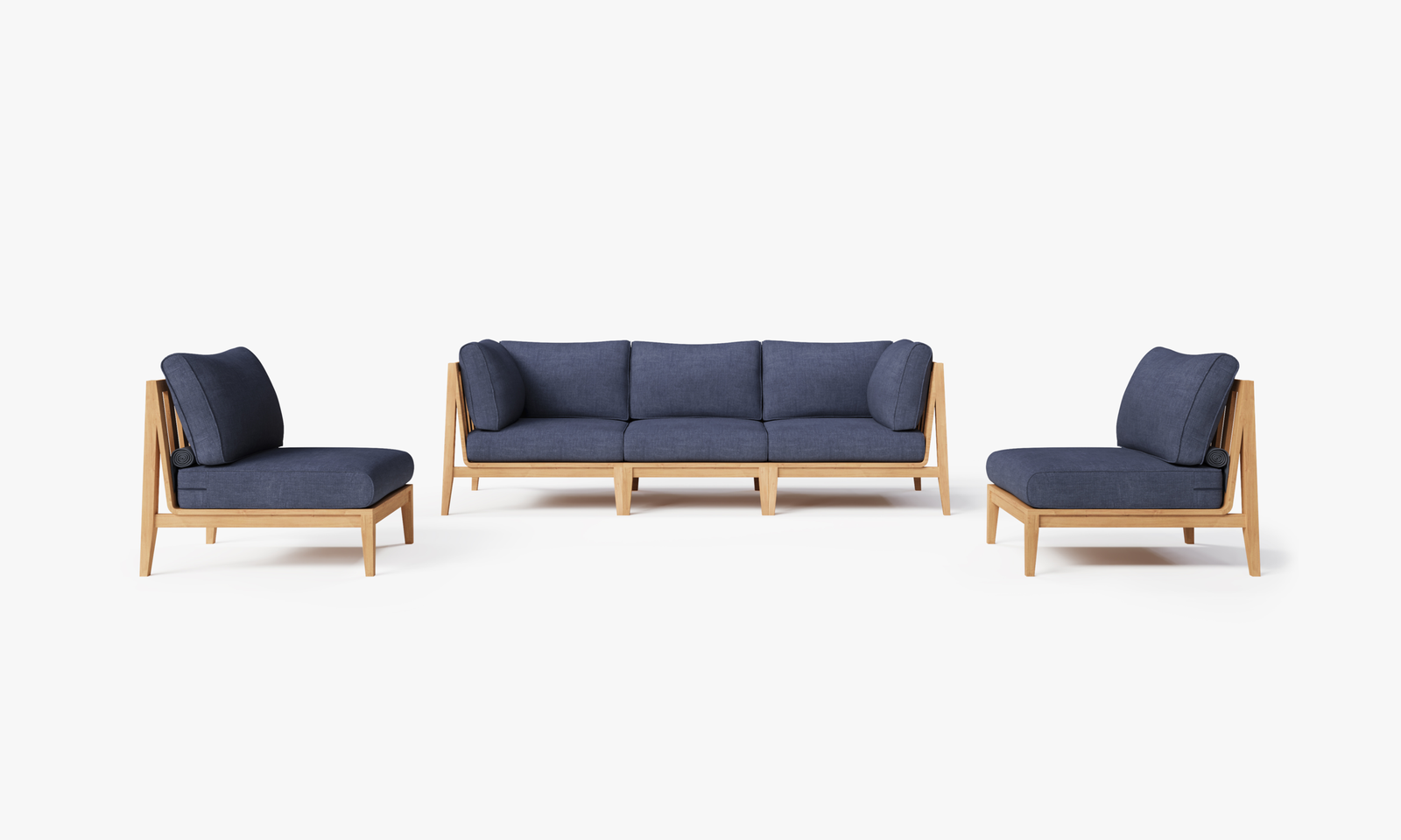 Teak Patio Sofa Set
