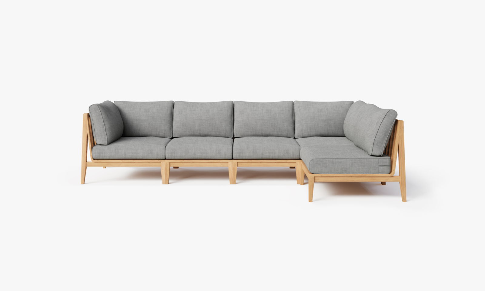 Teak Corner Patio Sofa